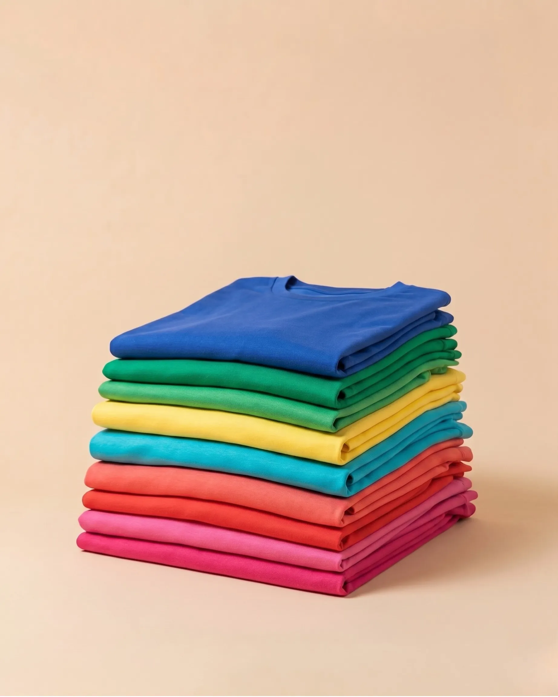 Premium folded t-shirts